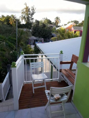 Appartement d'une chambre avec piscine partagee jardin clos et wifi a Sainte Anne a 6 km de la plage